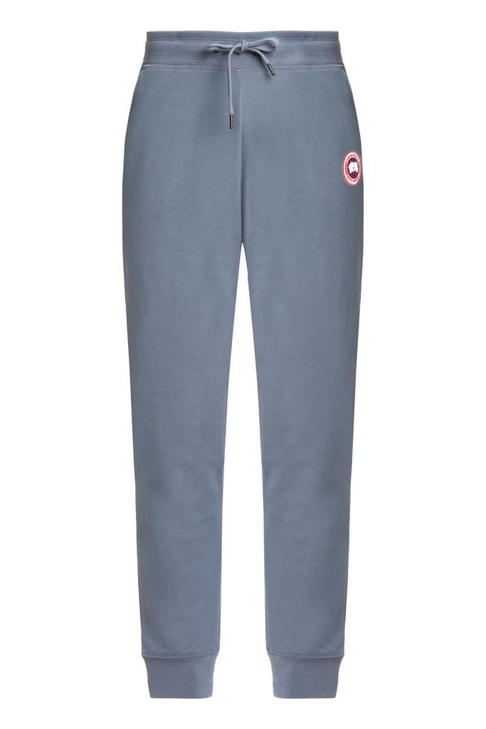 商品Canada Goose|CANADA GOOSE HURON COTTON TRACK-PANTS,价格¥1831,第1张图片