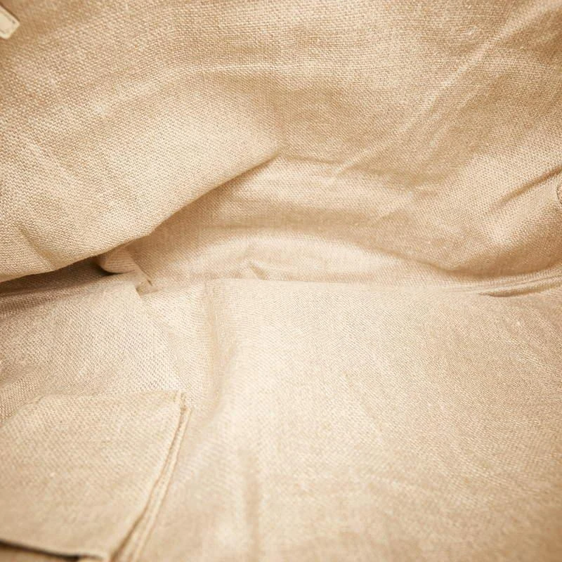 商品[二手商品] Gucci|Gucci Brown Raffia Peggy Bamboo Hobo Bag,价格¥3906,第5张图片详细描述