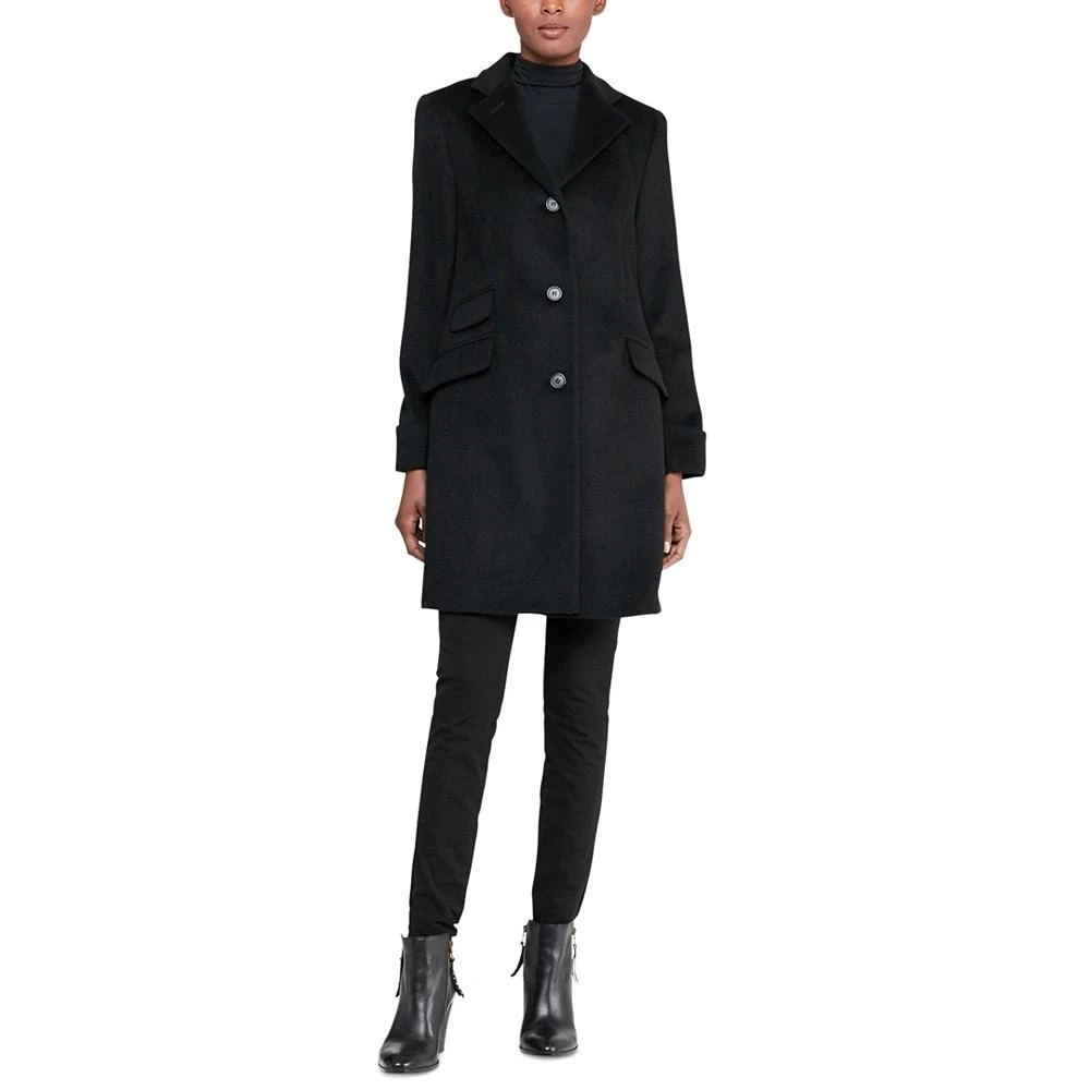 商品Ralph Lauren|Women's Petite Buttoned Walker Coat, Created for Macy's,价格¥1525,第1张图片