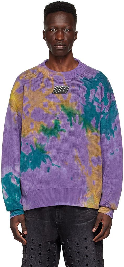 Purple Cotton Sweater商品第1张图片规格展示