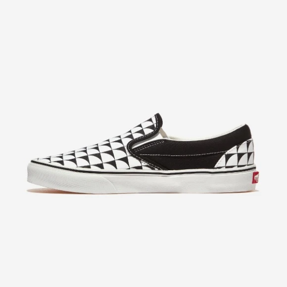 【Brilliant|包邮包税】万斯 CLASSIC SLIP-ON  休闲鞋 便鞋 一脚蹬 懒人鞋  VN000CT5BP7 CHECKERBOARD BLACK/TRUE WHITE 商品