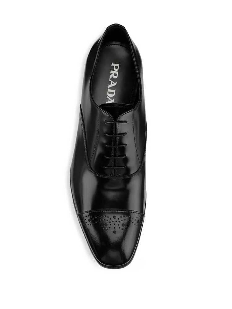 商品Prada|Spazz Lace-Up Oxfords,价格¥5459,第4张图片详细描述