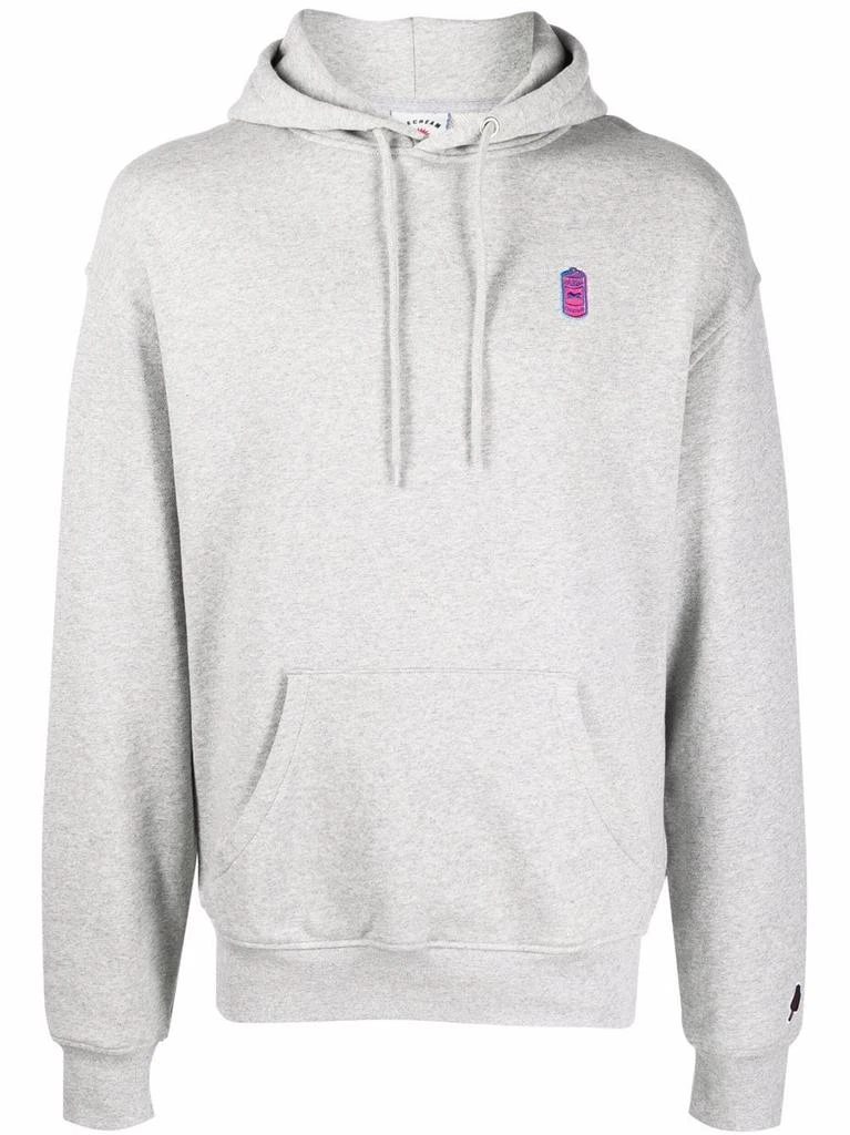 商品Icecream|ICECREAM - Printed Cotton Hoodie,价格¥929,第1张图片