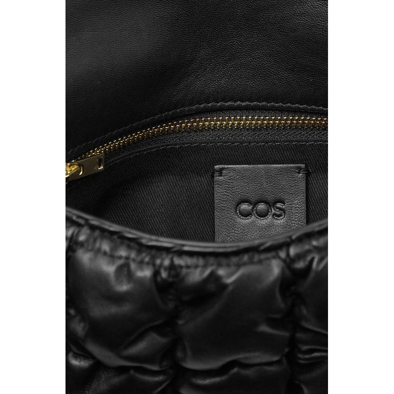 COS 女士黑色皮革斜挎包 商品