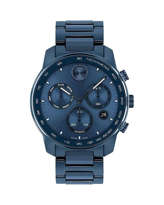 商品Movado|BOLD Verso Chronograph, 44mm,价格¥8928,第1张图片