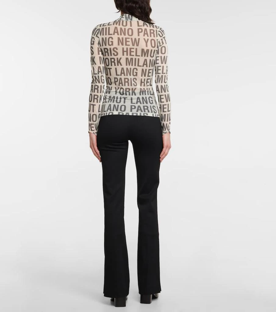 商品Helmut Lang|Logo高领针织上衣,价格¥1304,第3张图片详细描述