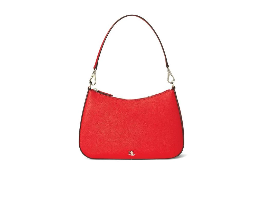 商品Ralph Lauren|Crosshatch Leather Medium Danni Bag,价格¥1803,第1张图片