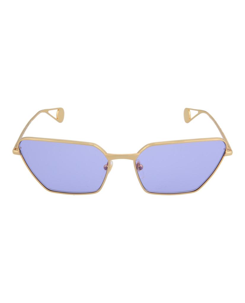 Gucci Cat-Eye Metal Sunglasses商品第1张图片规格展示