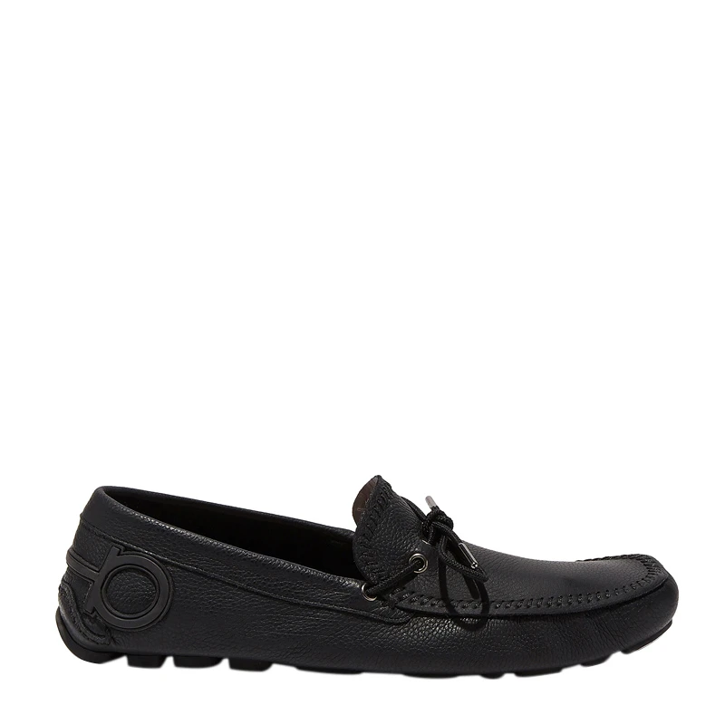 商品Salvatore Ferragamo|Salvatore Ferragamo 菲拉格慕 男士海军蓝色驾车鞋 02-B371-708341,价格¥2455,第1张图片