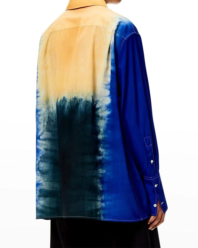 商品Loewe|Men's Tie-Dye Oversized Sport Shirt,价格¥4929,第3张图片详细描述
