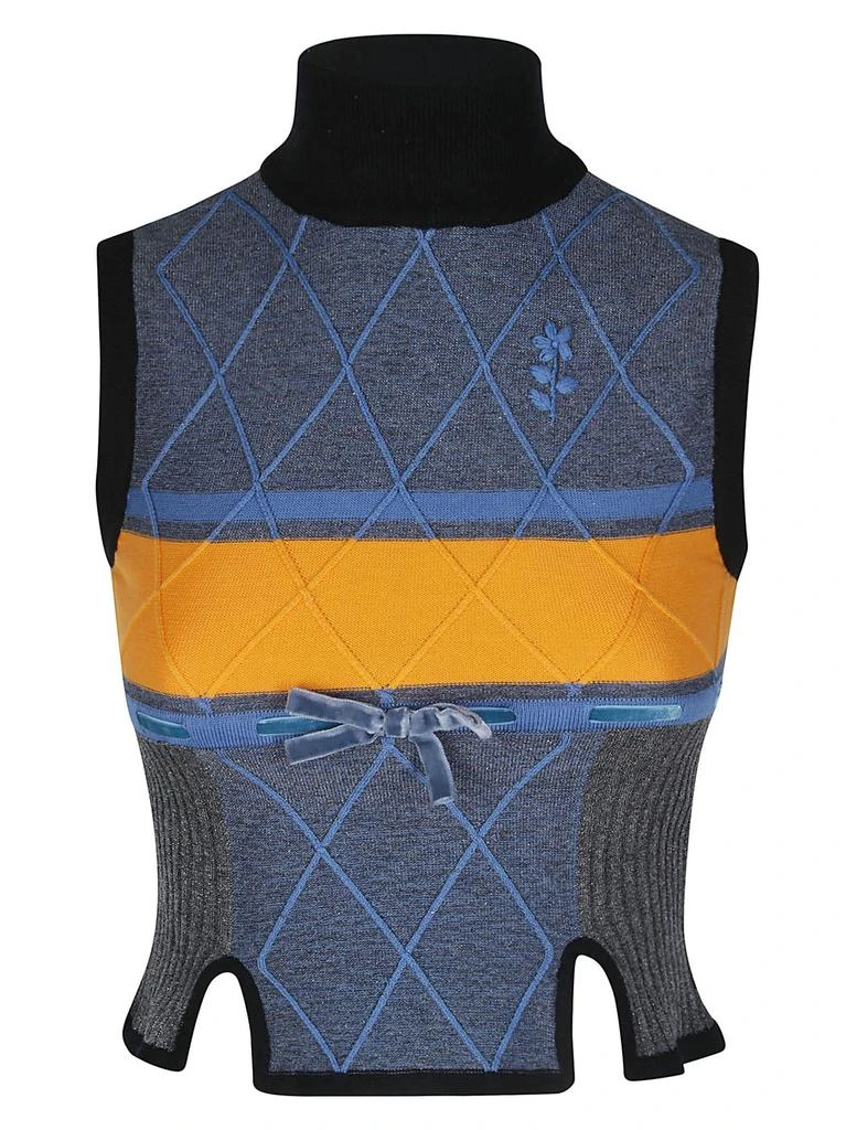 商品CORMIO|Cormio High Neck Sleeveless Knitted Top,价格¥3635,第1张图片