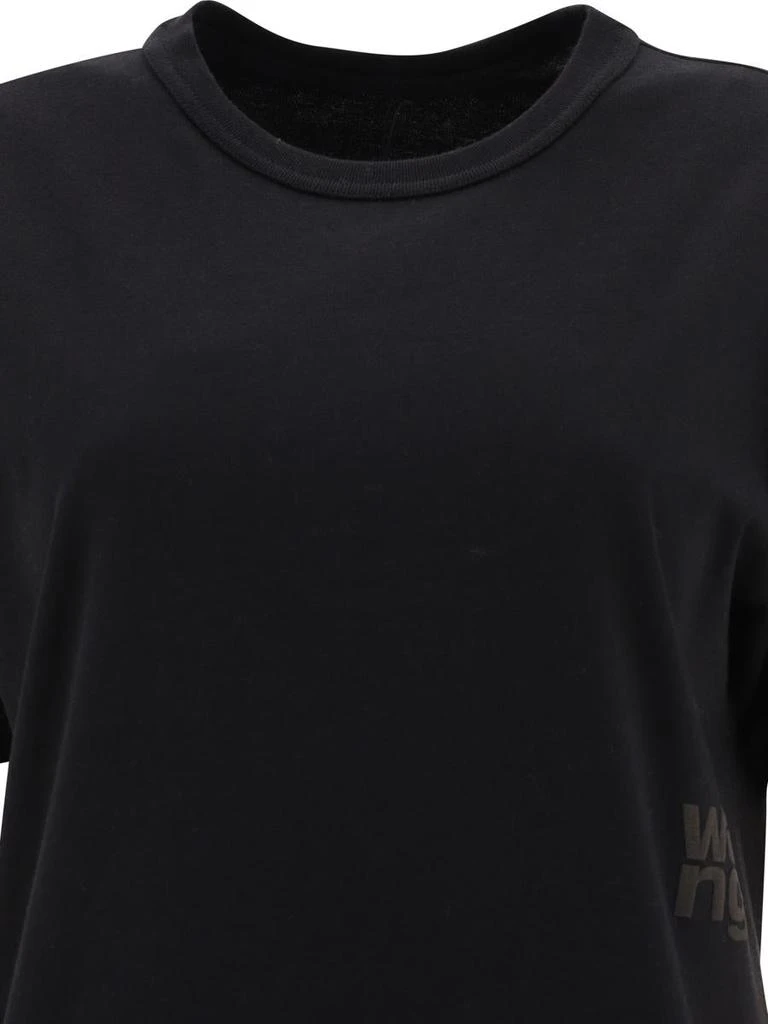 商品Alexander Wang|ALEXANDER WANG Puff logo t-shirt,价格¥2235,第3张图片详细描述