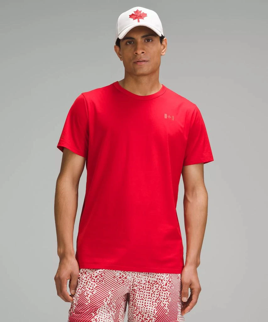 商品Lululemon|Team Canada lululemon Fundamental T-Shirt *COC Logo,价格¥416,第3张图片详细描述