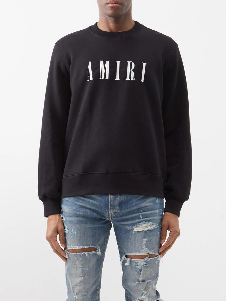 商品AMIRI|Logo-print jersey sweatshirt,价格¥2510,第1张图片