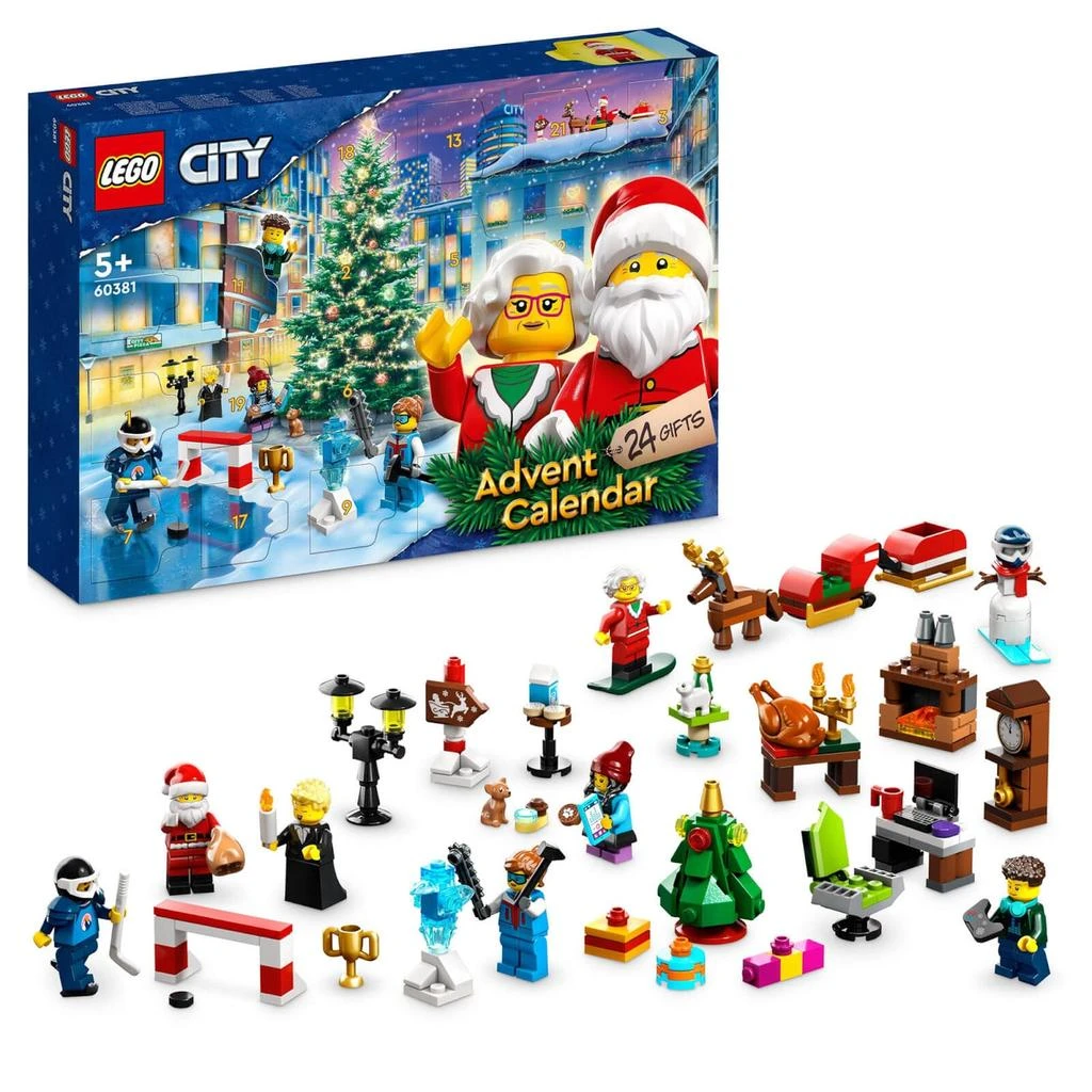 商品LEGO|LEGO City: LEGO® City Advent Calendar 2023 (60381),价格¥219,第3张图片详细描述