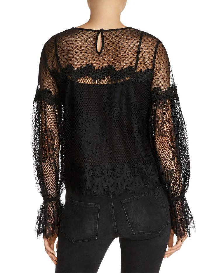 商品Maje|Larita Lace Top,价格¥1203,第2张图片详细描述
