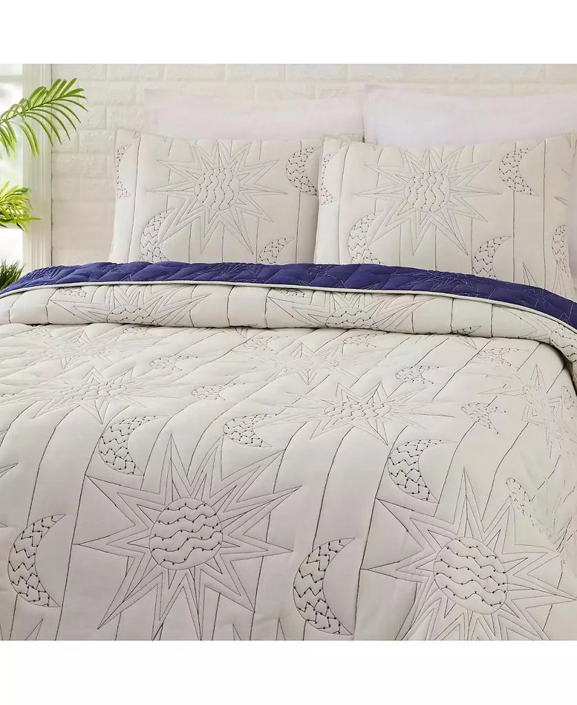 Sun Moon Cotton 3-Pc Quilt Set 商品