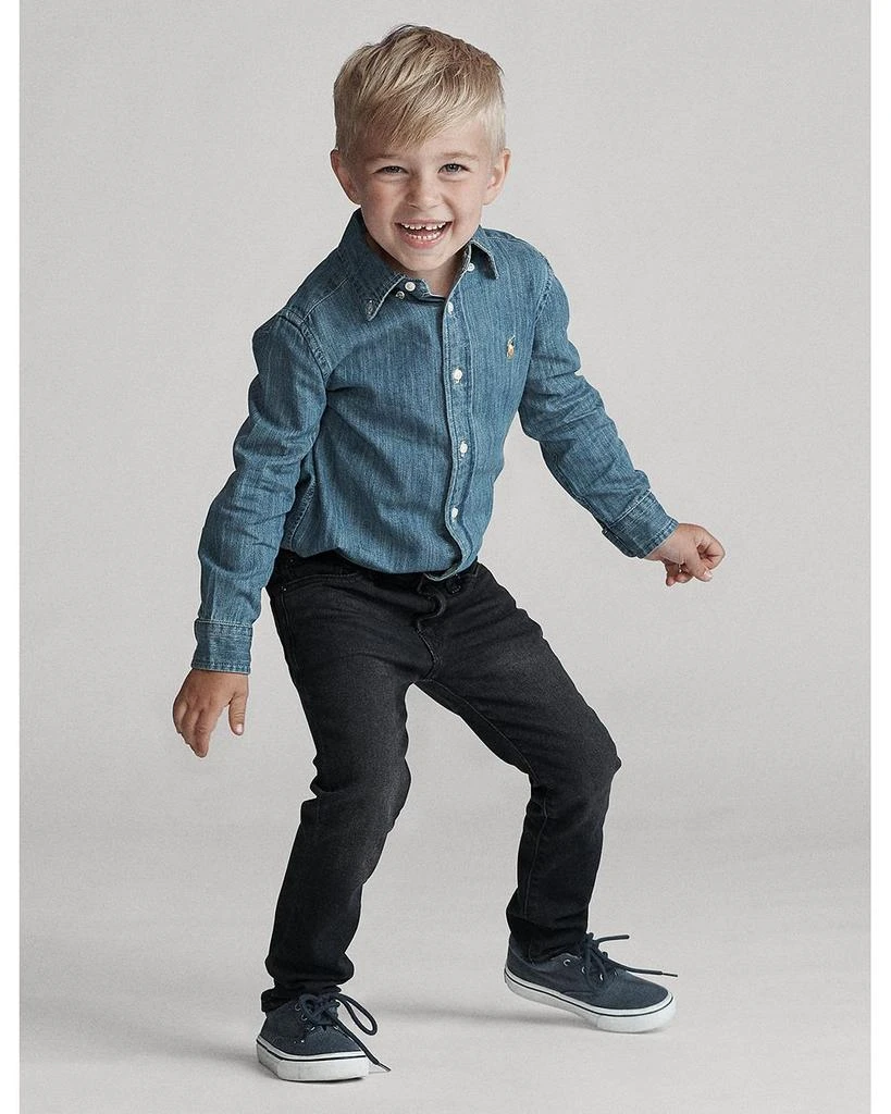Polo Ralph Lauren Boys' Denim Button-Down Shirt - Little Kid, Big Kid 5