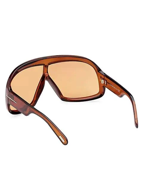 商品Tom Ford|Cassius 78MM Pilot Sunglasses,价格¥3891,第5张图片详细描述