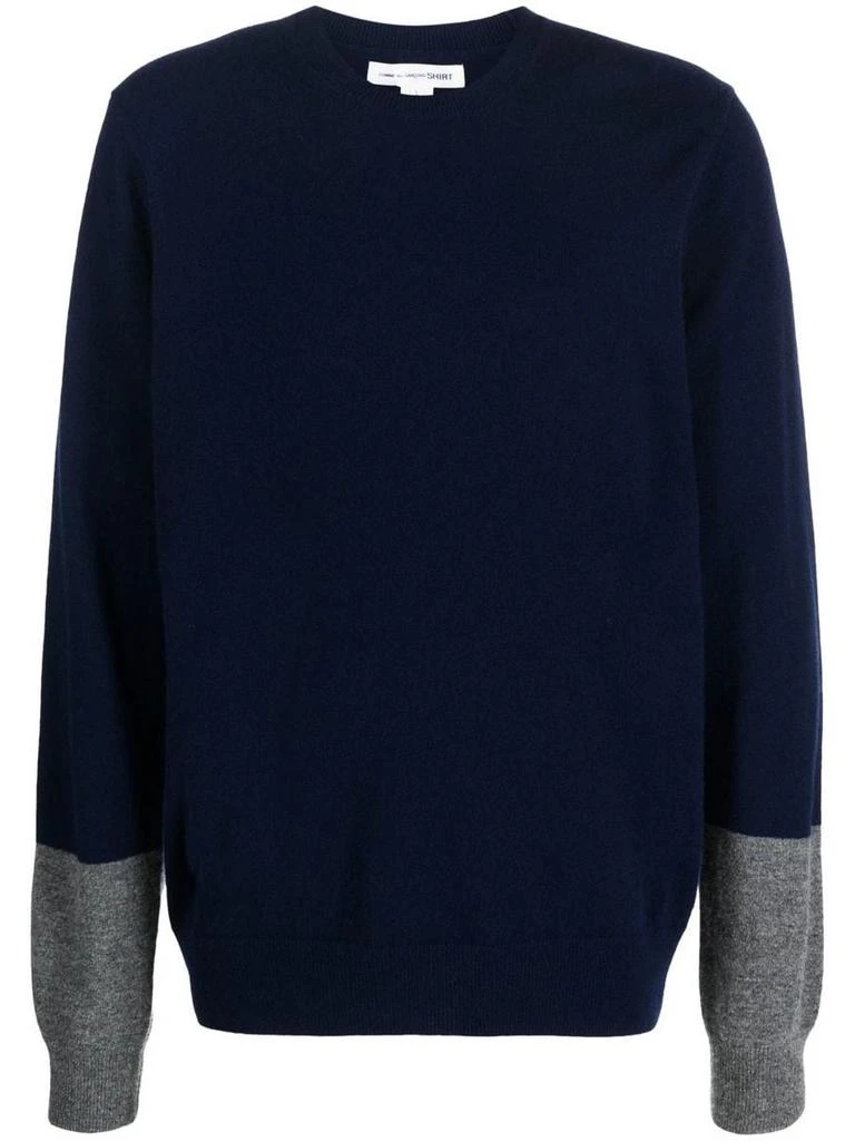 商品Comme des Garcons|COMME DES GARÇONS Wool crewneck sweater,价格¥1259,第1张图片