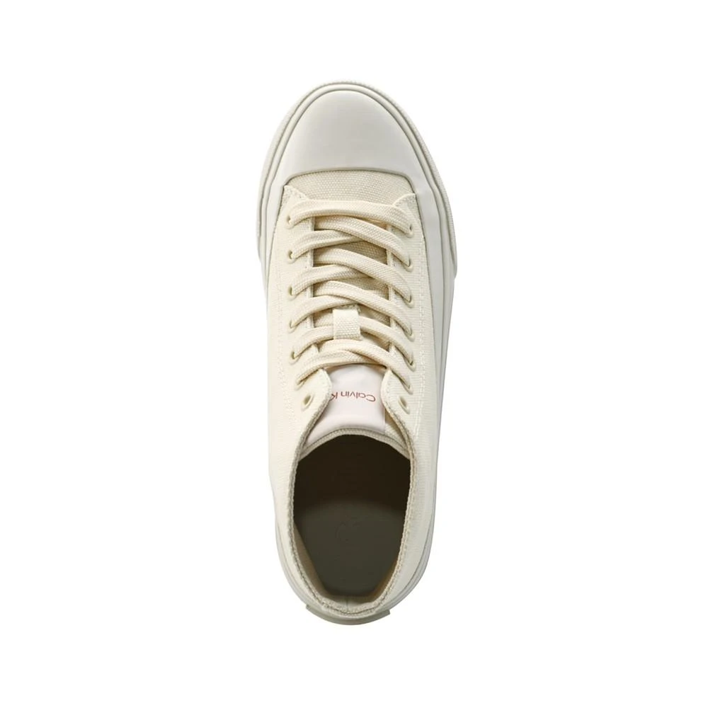 商品Calvin Klein|Women's Bshigh Lace-Up High-Top Sneakers,价格¥539,第4张图片详细描述