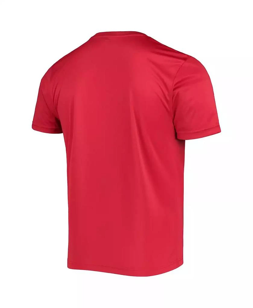 商品CHAMPION|Men's Crimson Oklahoma Sooners Stack T-shirt,价格¥221,第3张图片详细描述