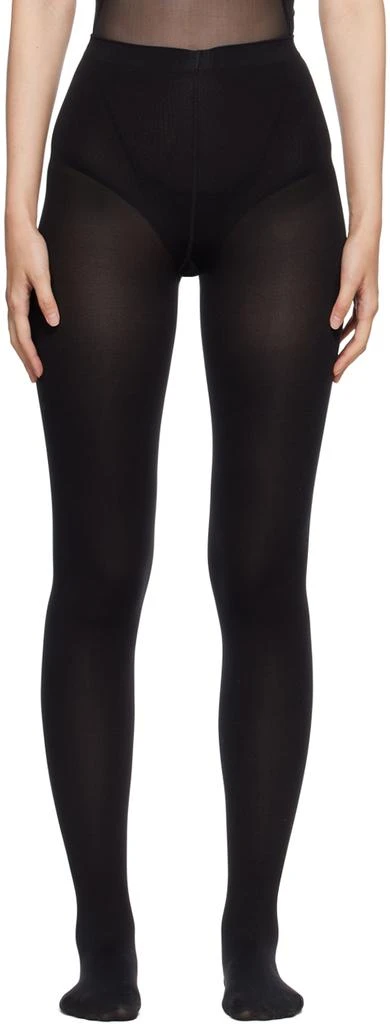 商品Wolford|Black Opaque 80 Tights,价格¥228,第1张图片