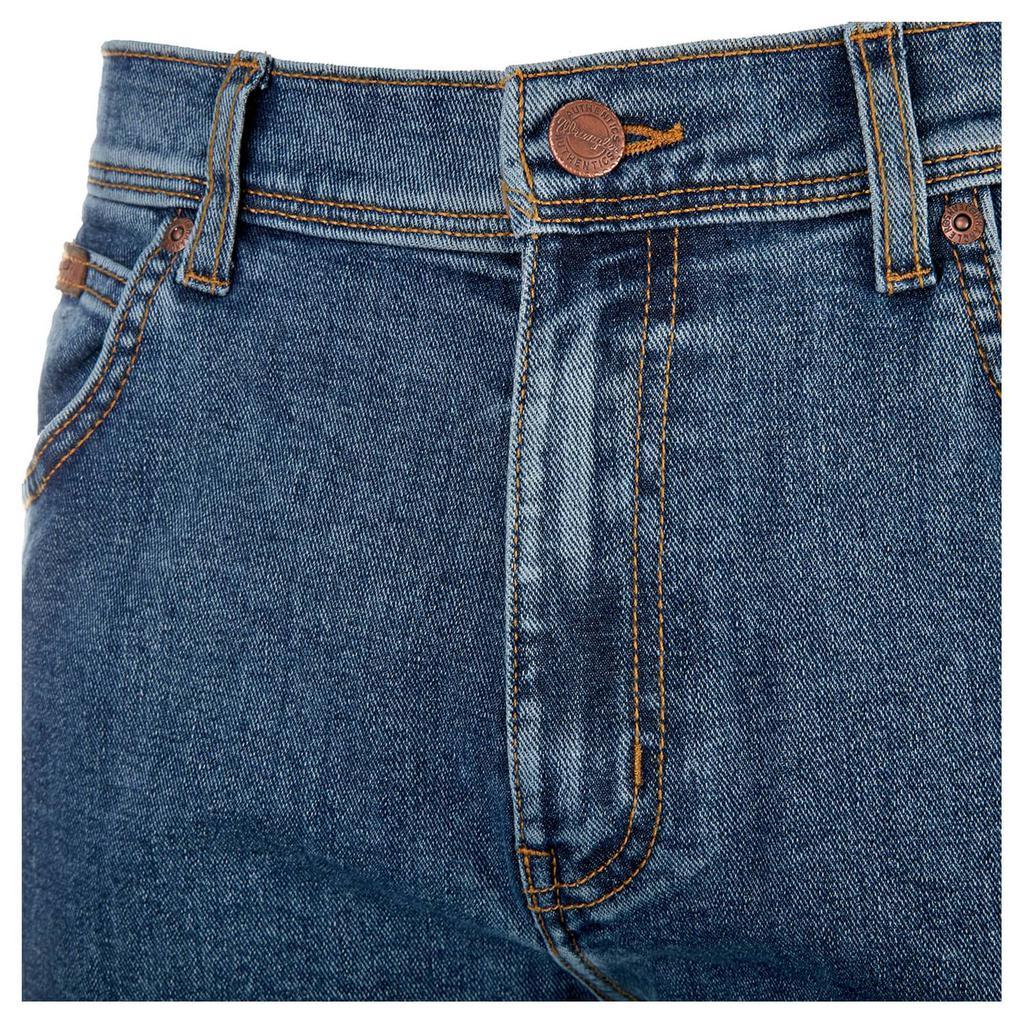 商品Wrangler|Wrangler Men's Texas Original Regular Straight Leg Jeans - Stonewash,价格¥636,第5张图片详细描述
