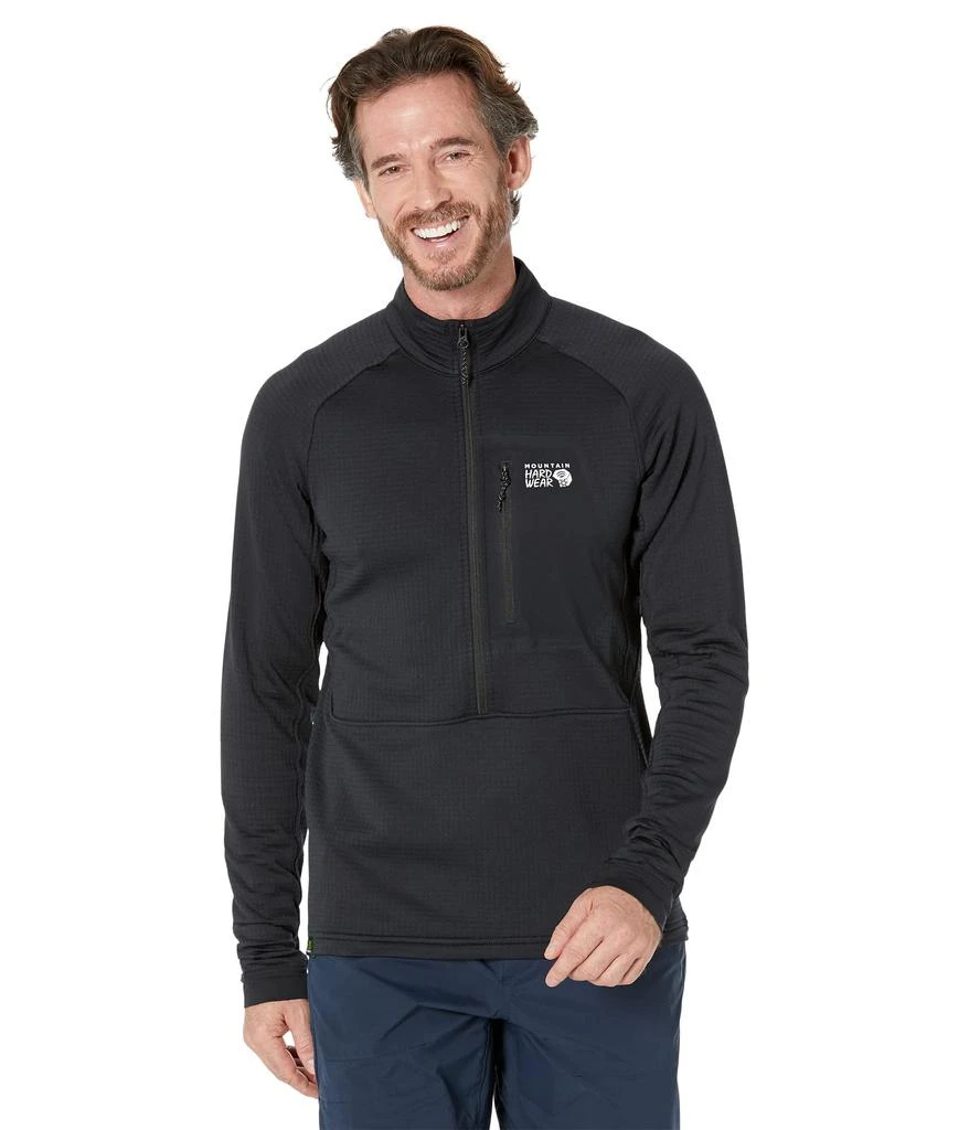 商品Mountain Hardwear|Polartec® Power Grid 1/2 Zip Jacket,价格¥1043,第1张图片