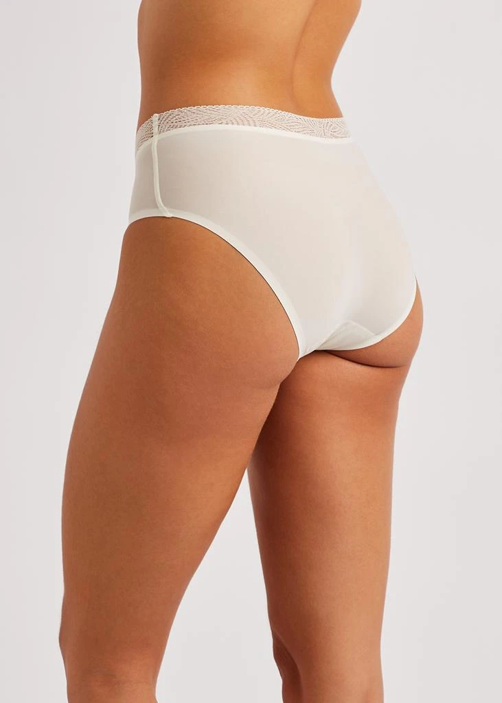 商品Chantelle|Soft Stretch ivory lace-trimmed hipster briefs,价格¥166,第3张图片详细描述