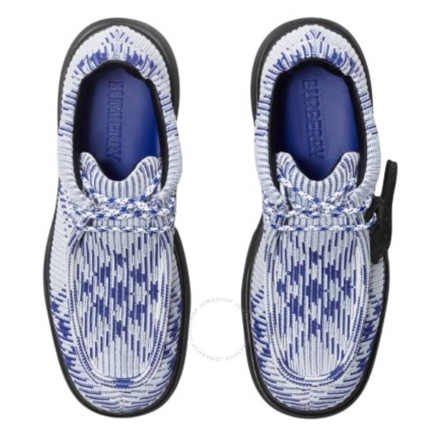 【送料&関税込】Burberry Ekd Check-printed Lace-up Derby Sho Burberry Creeper Ekd Check Print Derby Shoes - Dress Shoes