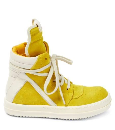 商品Rick Owens|Geobasket leather sneakers,价格¥3276,第3张图片详细描述