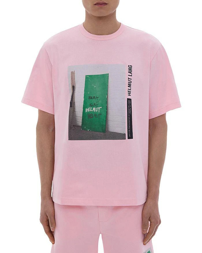 商品Helmut Lang|Oversized Short Sleeve Photo Graphic Tee,价格¥792,第1张图片