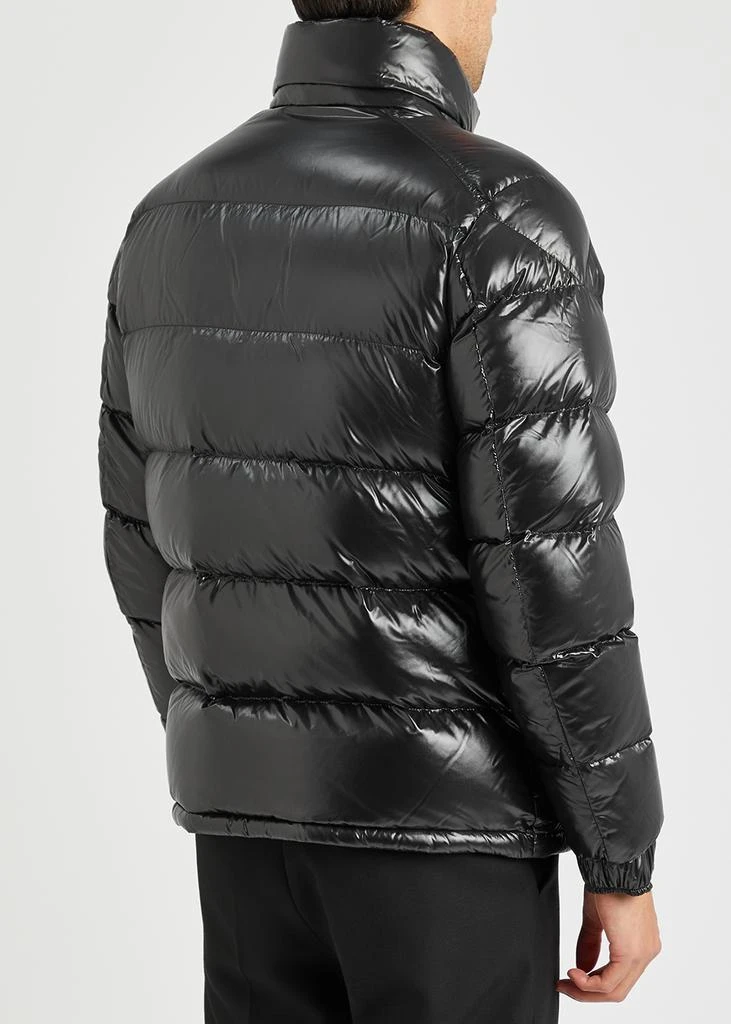 Maya black hooded quilted shell jacket 商品