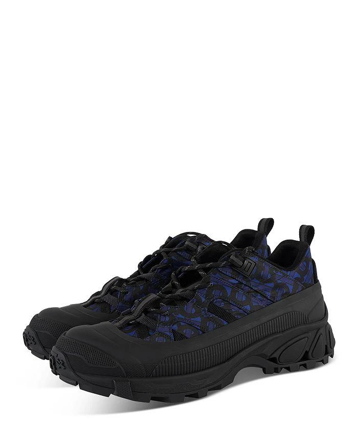 商品Burberry|Men's Arthur M Story 135 Lace Up Sneakers,价格¥3902,第5张图片详细描述