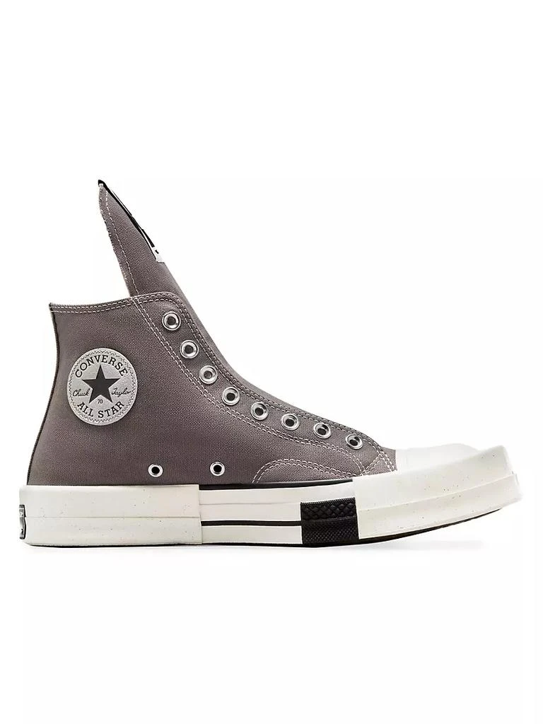 商品Converse|Converse x Rick Owens TURBODRK Laceless High-Top Sneakers,价格¥941,第1张图片