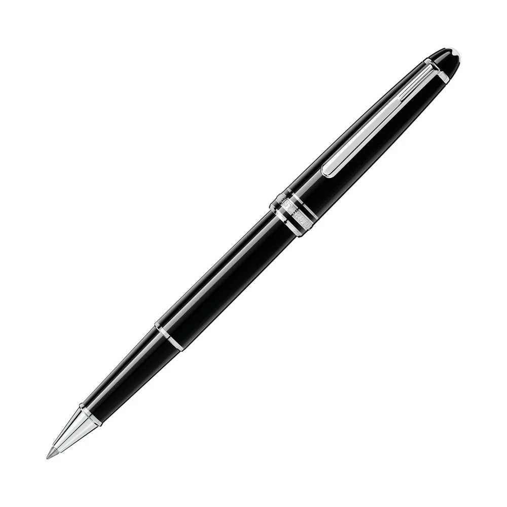 商品MontBlanc|Black Meisterstück Platinum Line Classique Rollerball Pen 2865,价格¥4056,第5张图片详细描述