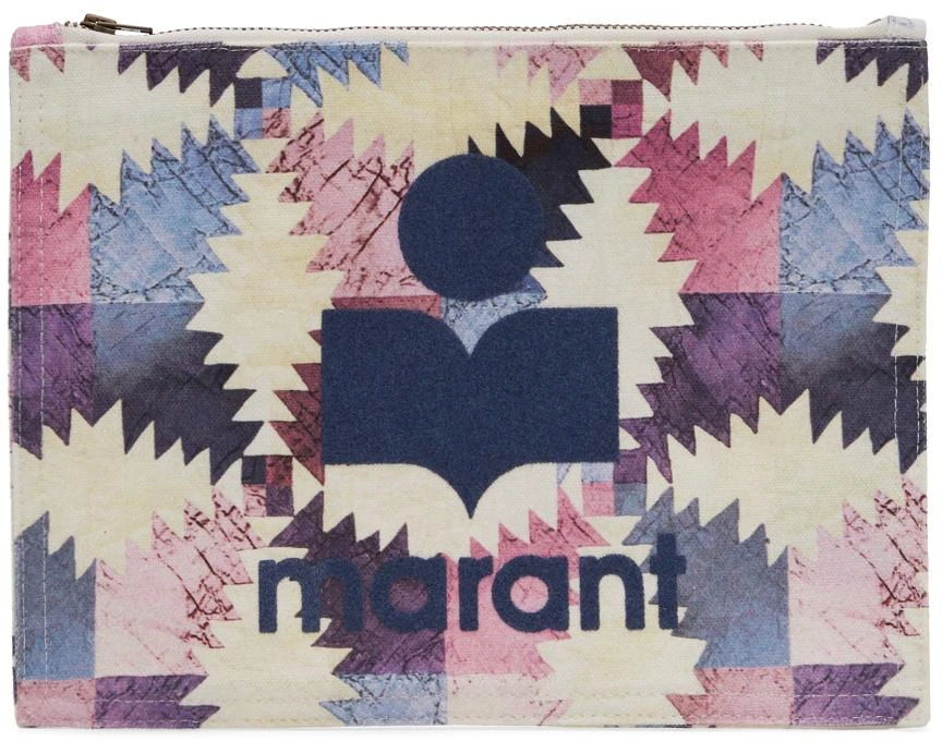 商品Isabel Marant|Multicolor Canvas Nettia Pouch,价格¥773,第1张图片