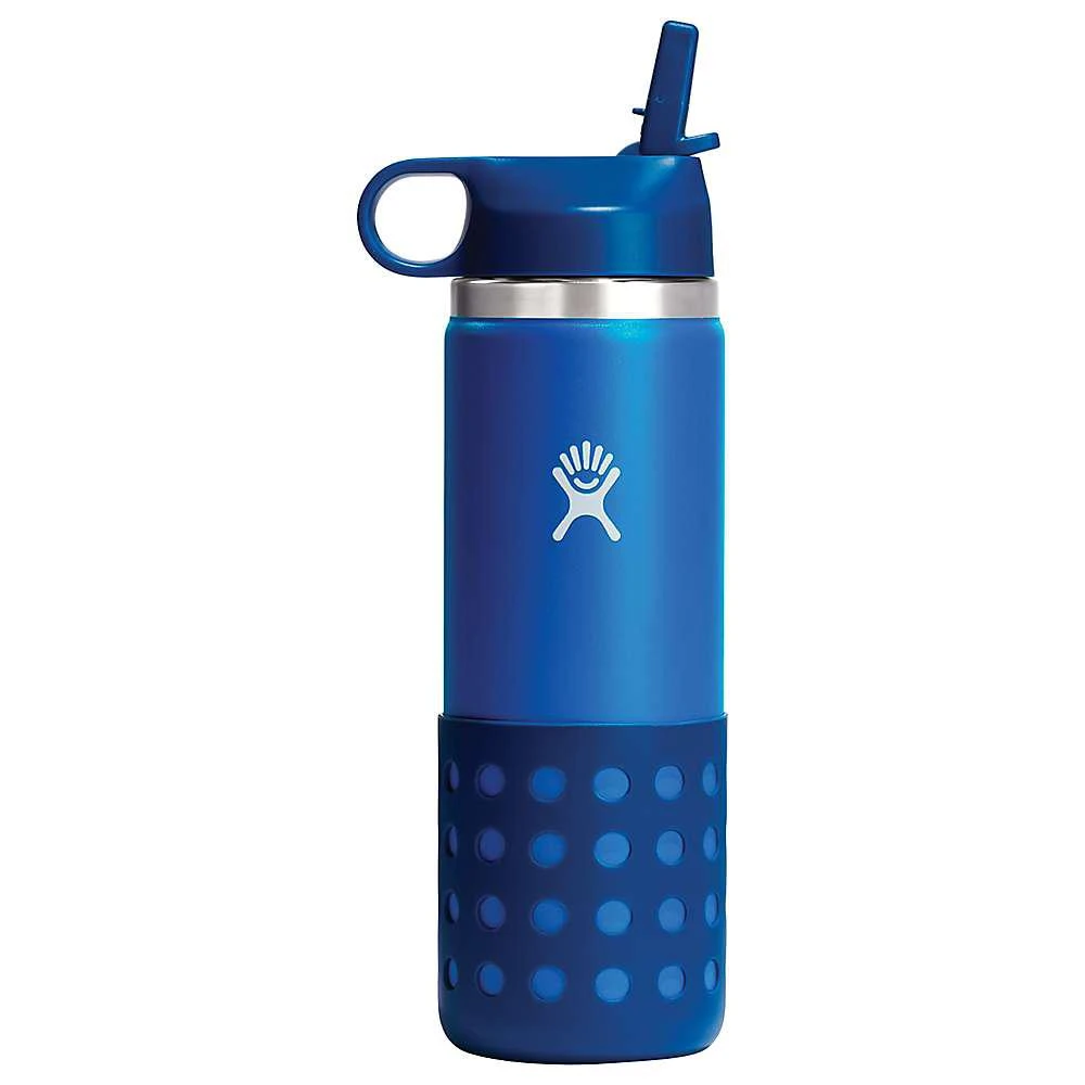 商品Hydro Flask|Hydro Flask Kids' 20oz Wide Mouth Flex Straw & Boot,价格¥315,第2张图片详细描述