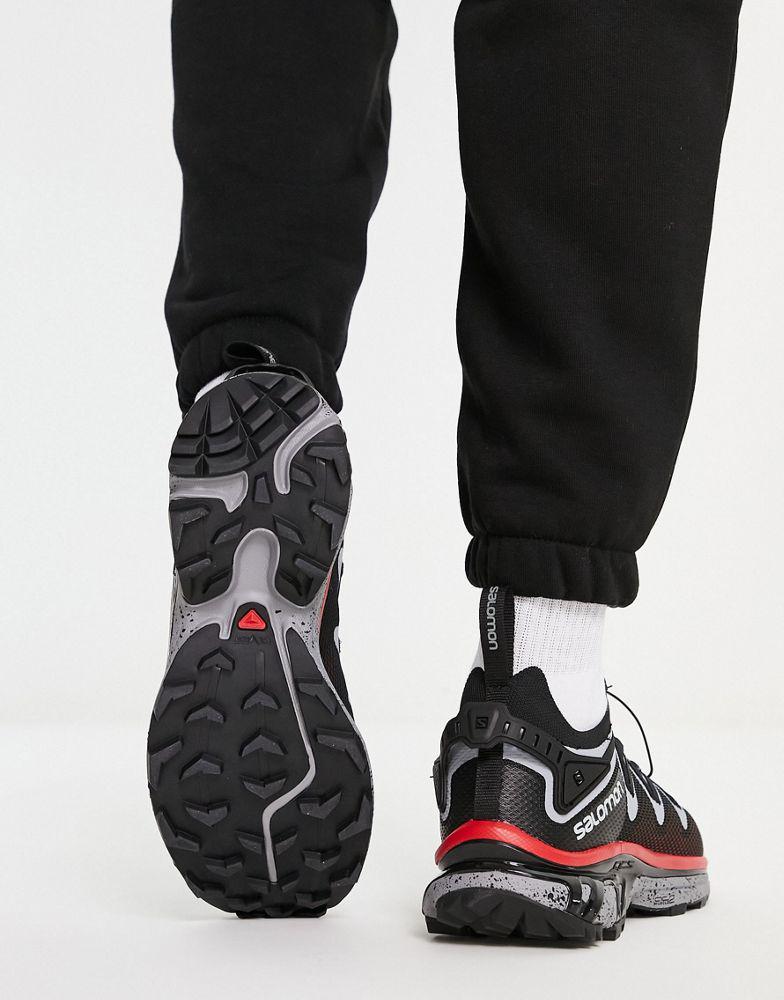 Salomon XT-RUSH trainers in Black/Monument/Goji Berry商品第2张图片规格展示