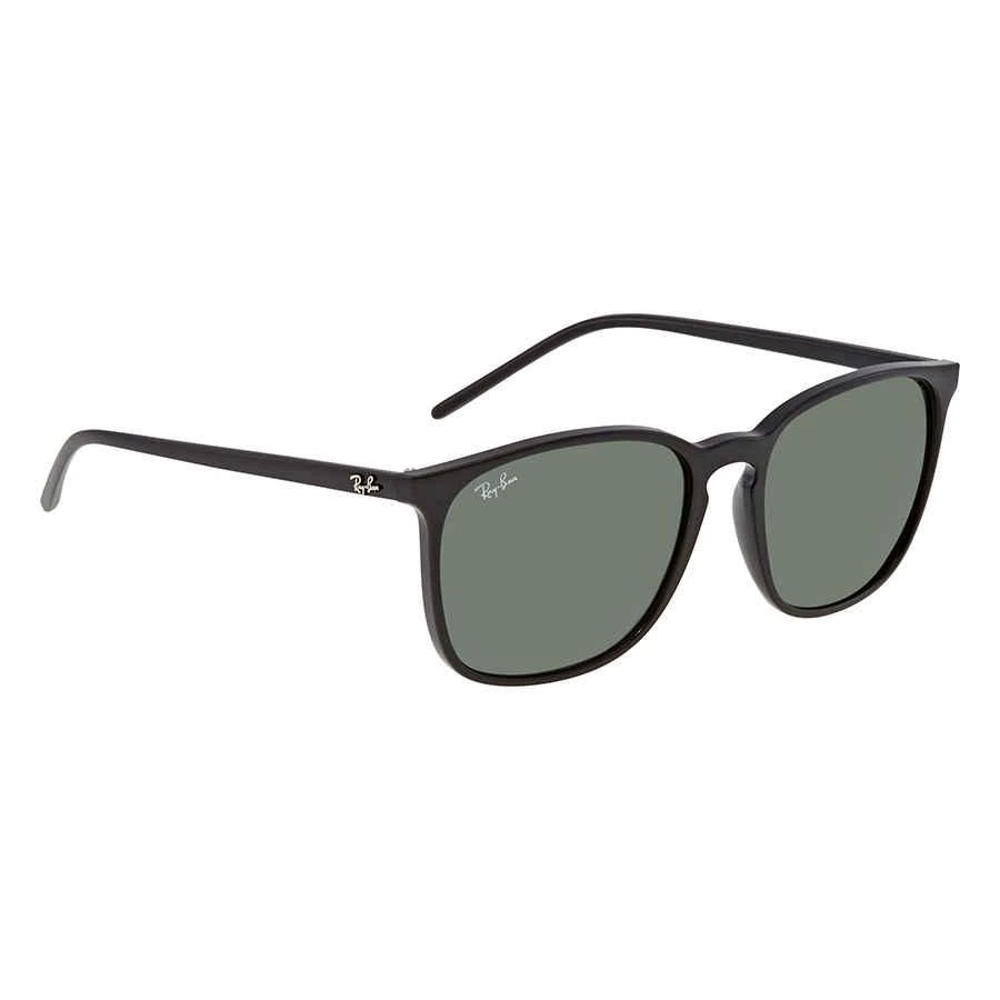商品Ray-Ban|Green Classic Square Unisex Sunglasses RB4387 60171 56,价格¥659,第1张图片