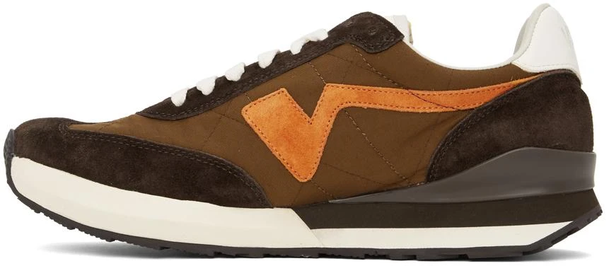 商品VisVim|Brown FKT Runner Sneakers,价格¥3485,第3张图片详细描述