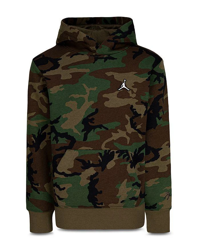 商品Jordan|Boys' Fleece Camo Print Hoodie - Big Kid,价格¥270,第1张图片