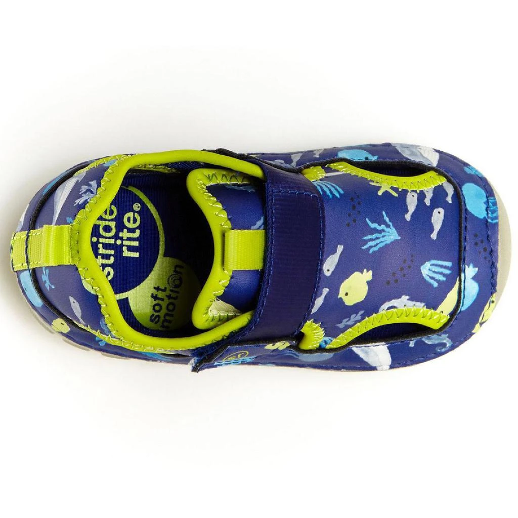 商品Stride Rite|Stride Rite Splash Jelly Bottom Flat Ankle Strap,价格¥145,第3张图片详细描述