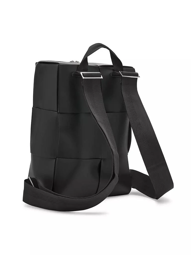 商品Bottega Veneta|Leather Woven Backpack,价格¥27181,第4张图片详细描述