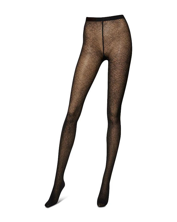 商品Wolford|Sheer Floral Lace Tights,价格¥412,第4张图片详细描述