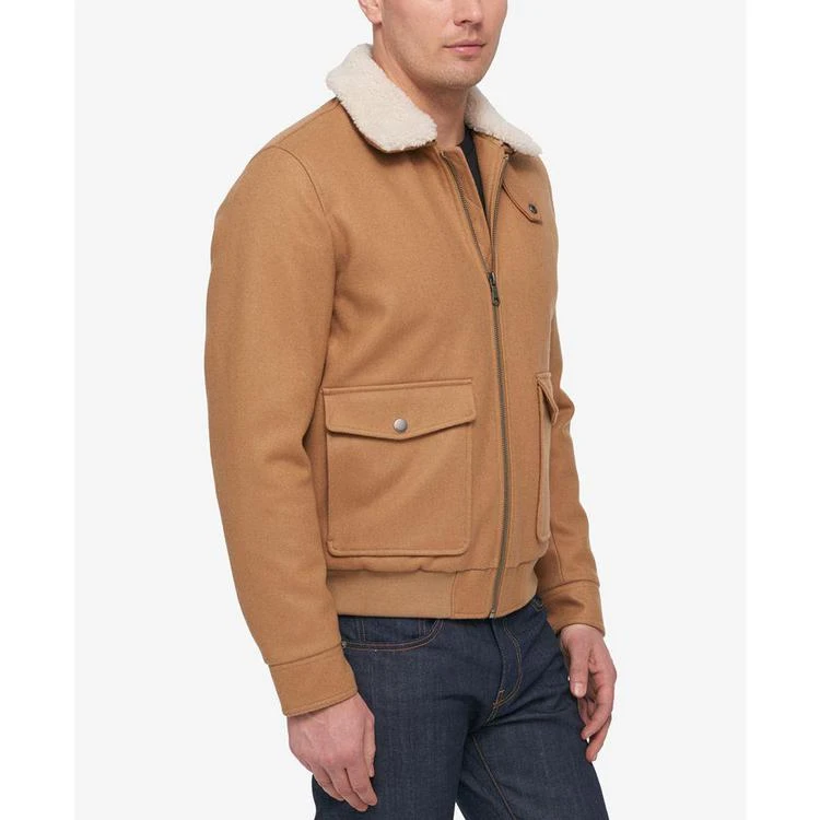 商品Tommy Hilfiger|男士毛翻领夹克,价格¥1018,第3张图片详细描述