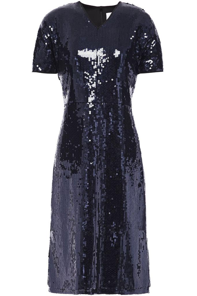 VICTORIA, VICTORIA BECKHAM | Sequined crepe de chine dress 451.29元 商品图片