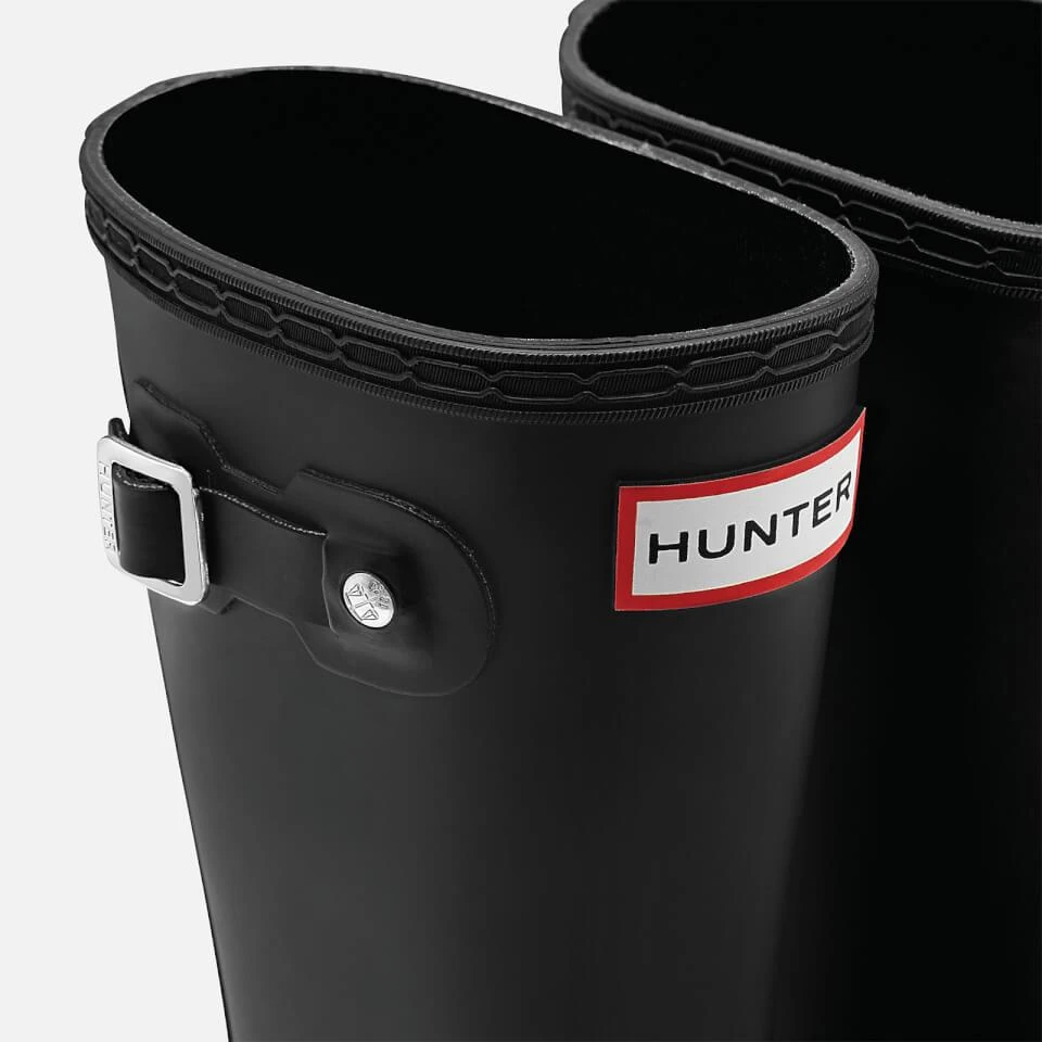 商品Hunter|HUNTER ORIGINAL BIG KIDS' WELLINGTON BOOTS - BLACK,价格¥363,第3张图片详细描述