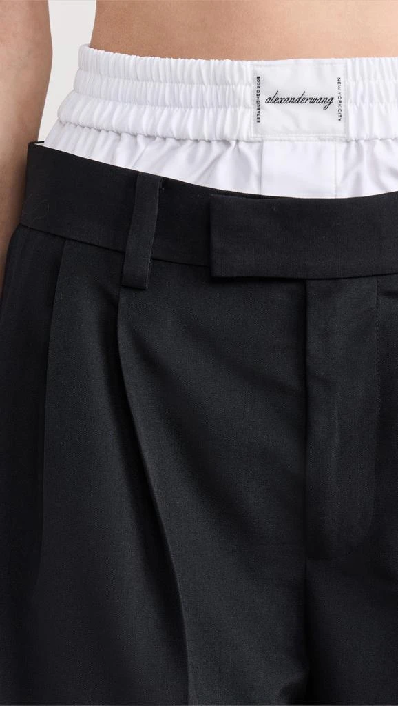 商品Alexander Wang|Tailored Culottes with Exposed Boxer,价格¥2409,第5张图片详细描述